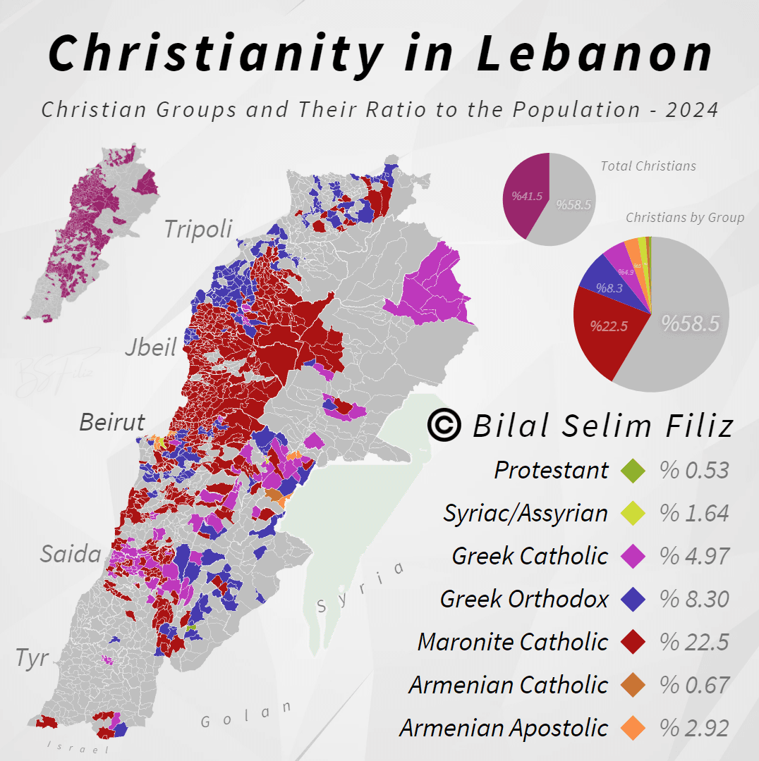 Lübnan'da Hristiyanlık - 2024