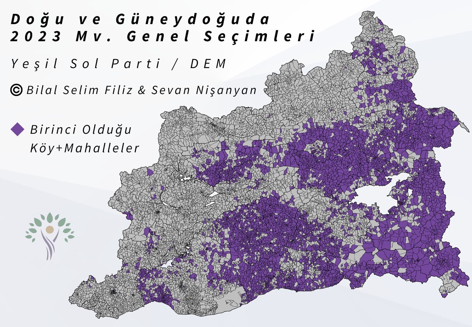 Doğu ve Güneydoğuda YSP/DEM Parti - 2023