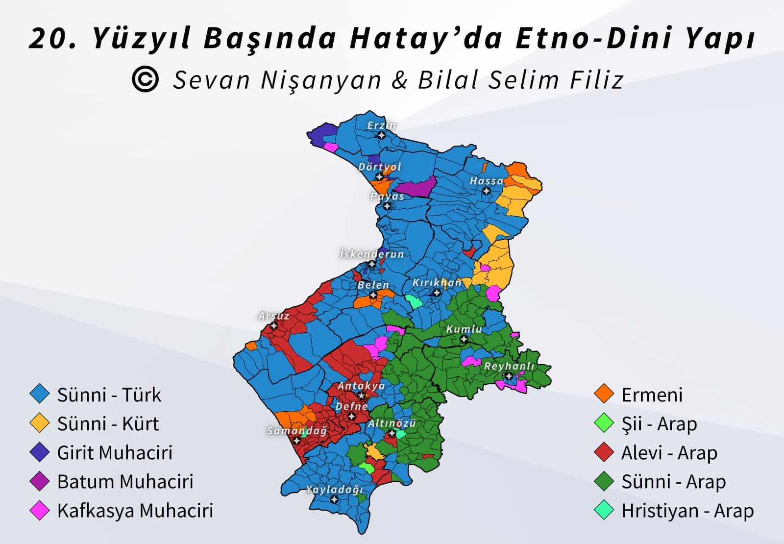20. Yüzyıl Başında Hatay'ın Etno-Dini Yapısı 