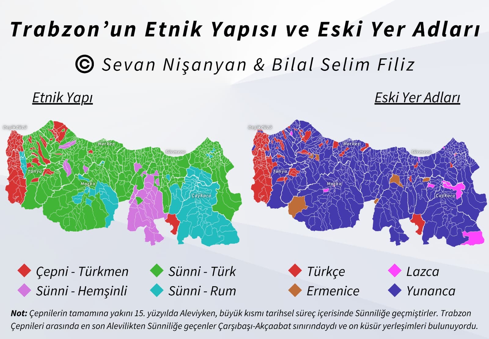 Trabzon'un Etnik Yapısı ve Eski Yer Adları