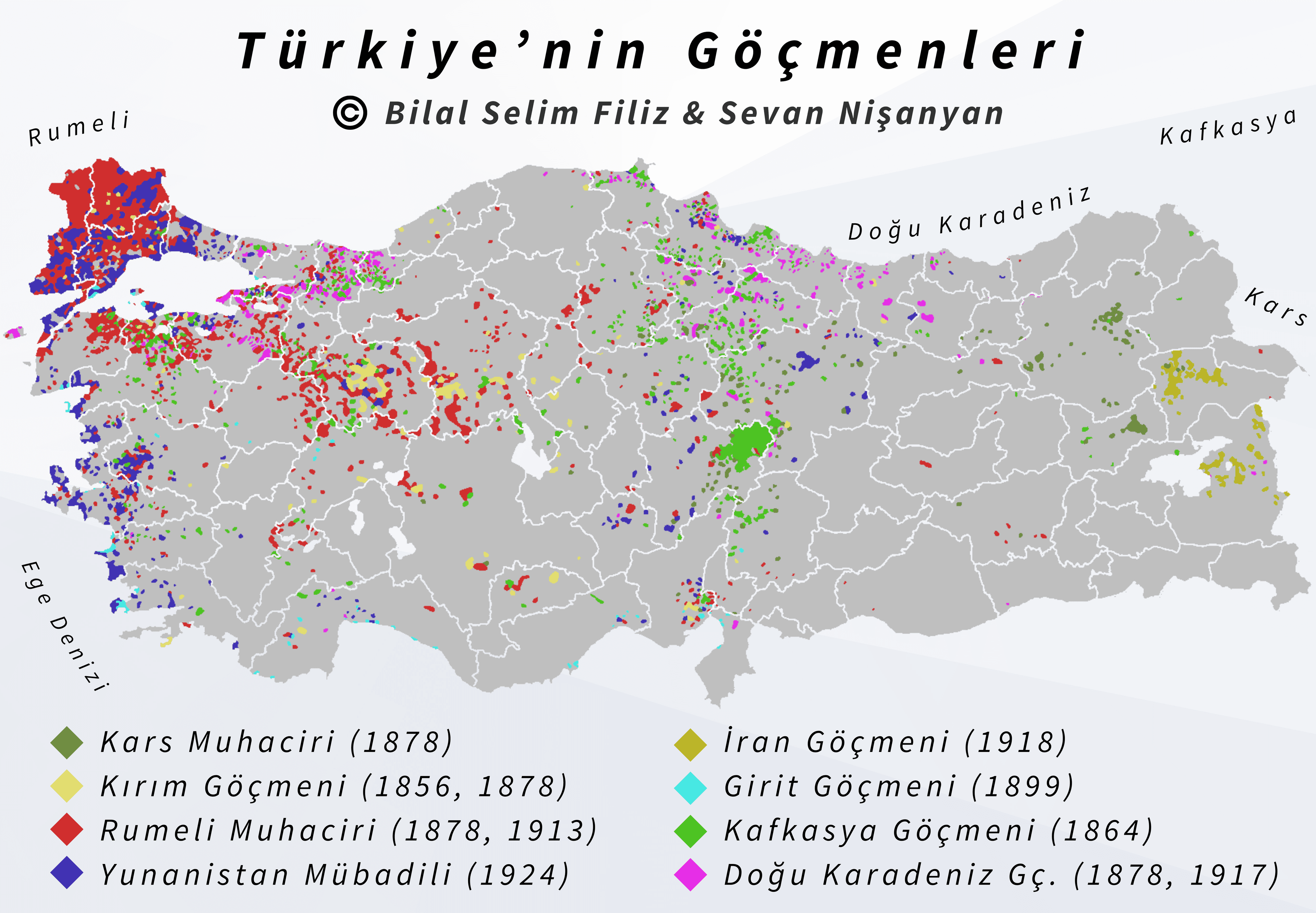 Türkiye'nin Göçmenleri - 1856-1924