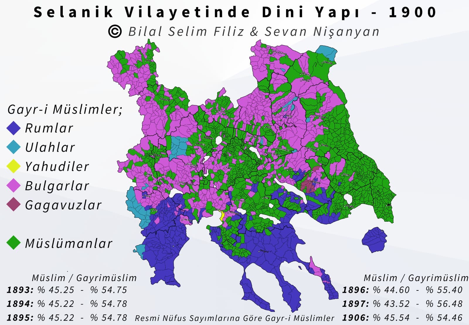 Selanik Vilayeti - 1900
